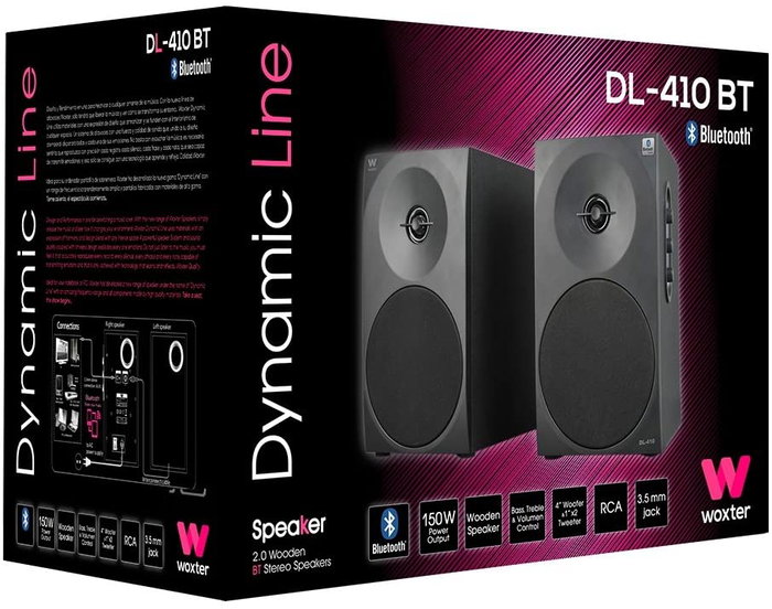 Woxter Dynamic Line DL-410 BT 150W Negro Woxter Dynamic Line DL-410 BT 150W Negro
